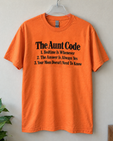The Aunt Code T-Shirt