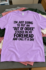 Out Of Order Call It A Day T-Shirt