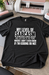My Sarcasm Is So Bad I Don't Know If I'm Kidding Anymore T-Shirt