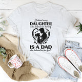 Behind Every Granddaughter Who Believes In Herself T-Shirt