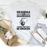 Grandma and Grandson a Bond That Can't Be Broken T-Shirt
