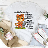 No Matter How Big a Hammer You Use You Can’t Knock Common Sense Into Stupid People T-Shirt