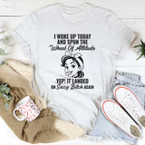 I Woke Up Today And Spun The Wheel Of Attitude T-Shirt