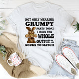 Grumpy Pants and Matching Socks T-Shirt