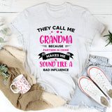They Call Me Grandma Partner in Crime T-Shirt