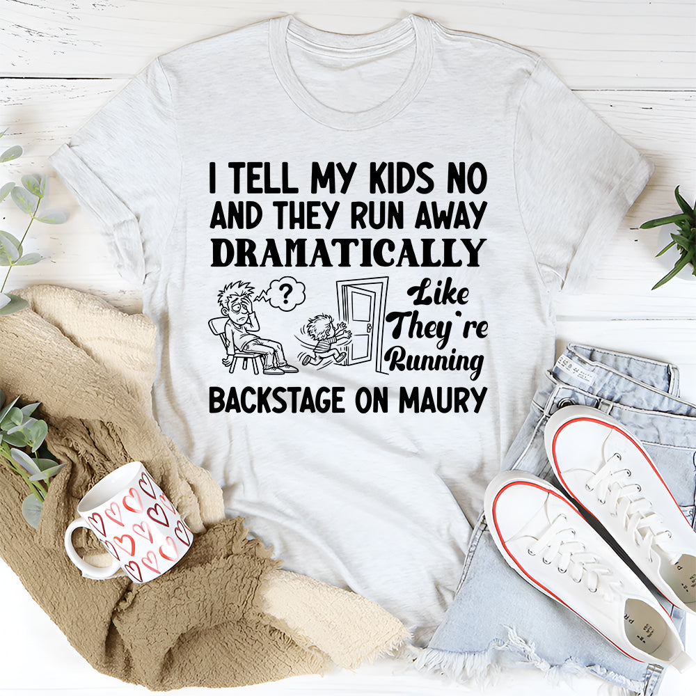 I Tell My Kids No and They Run Away Dramatically Like They’re Running ...