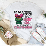 I’m Not a Morning Person or a Night Owl I’m a Permanently Exhausted Pigeon T-Shirt