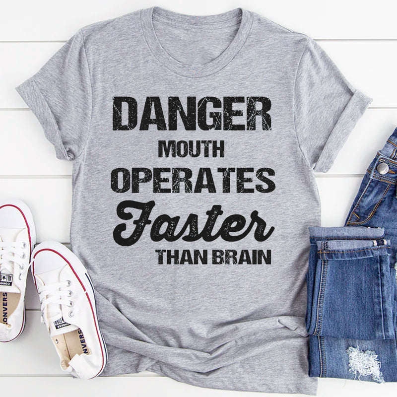 Danger Mouth Operates Faster T-Shirt