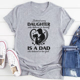 Behind Every Granddaughter Who Believes In Herself T-Shirt