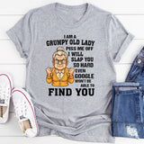 Grumpy Old Lady Warning T-Shirt