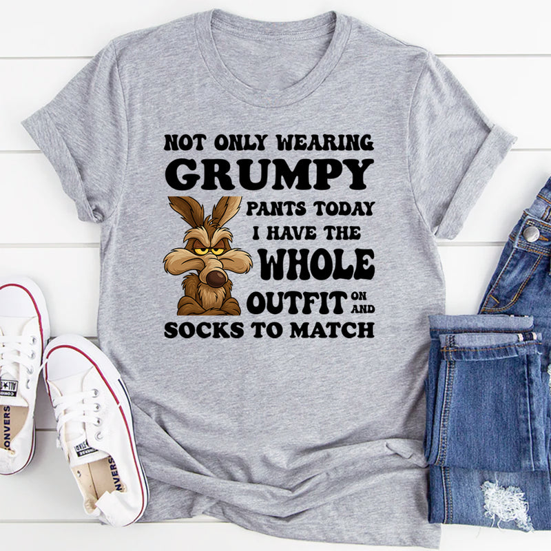 Grumpy Pants and Matching Socks T-Shirt