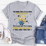 Yeah, I Don’t Have That T-Shirt