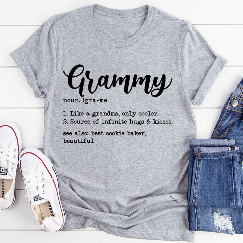 Grammy Like A Grandma Only Cooler T-Shirt