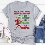 My Confidence Doesn’t Need Validation It’s Powered by Peace, No Approval Needed T-Shirt