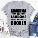 Grandma and Grandsons: A Bond That Can’t Be Broken T-Shirt