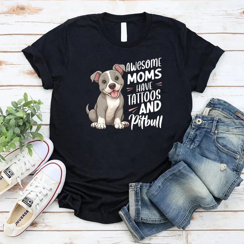 Awesome Moms Have Tattoos T-shirt