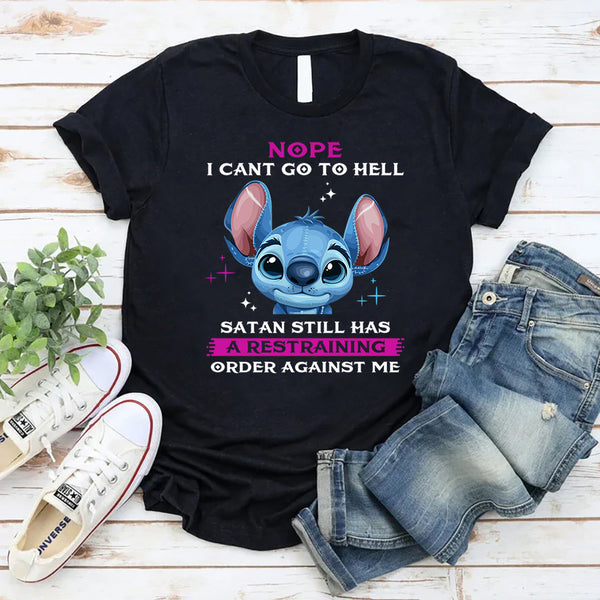 Nope I Can't Go To Hell T-Shirt