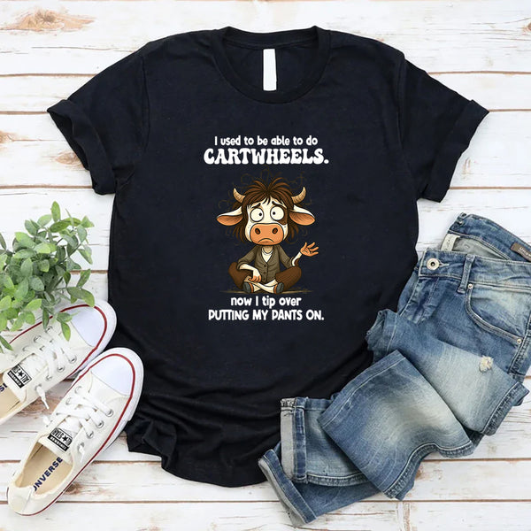 I Used To Be Able To Do Cartwheels, Now I Tip Over Putting My Pants On T-Shirt