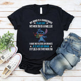 My Mind Is a Dangerous Place, but My Mouth Is a Killer T-Shirt