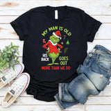 My Man Is Old His Back Goes Out More Than We Do T-Shirt