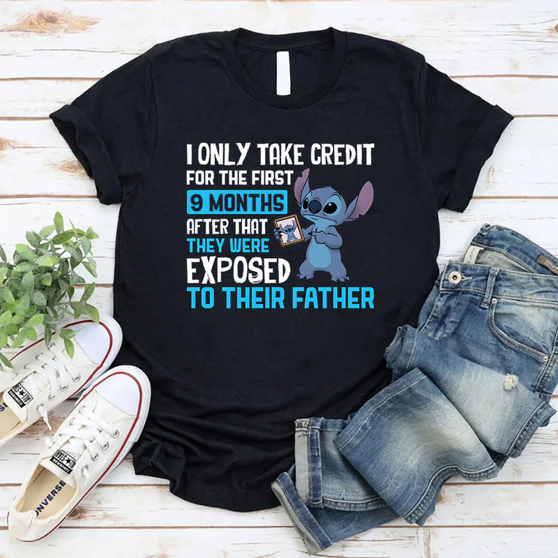 I Only Take Credit for the First 9 Months T-Shirt