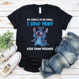 My Circle Is So Small, I Have More Kids Than Friends T-Shirt