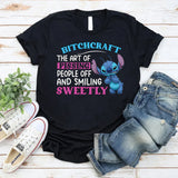 Bitchcraft: The Art of Pissing People Off and Smiling Sweetly T-Shirt