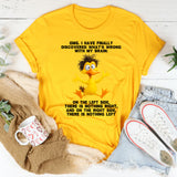 Omg I Have Finally Discovered What's Wrong With My Brain T-Shirt