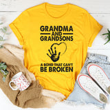 Grandma and Grandson a Bond That Can't Be Broken T-Shirt