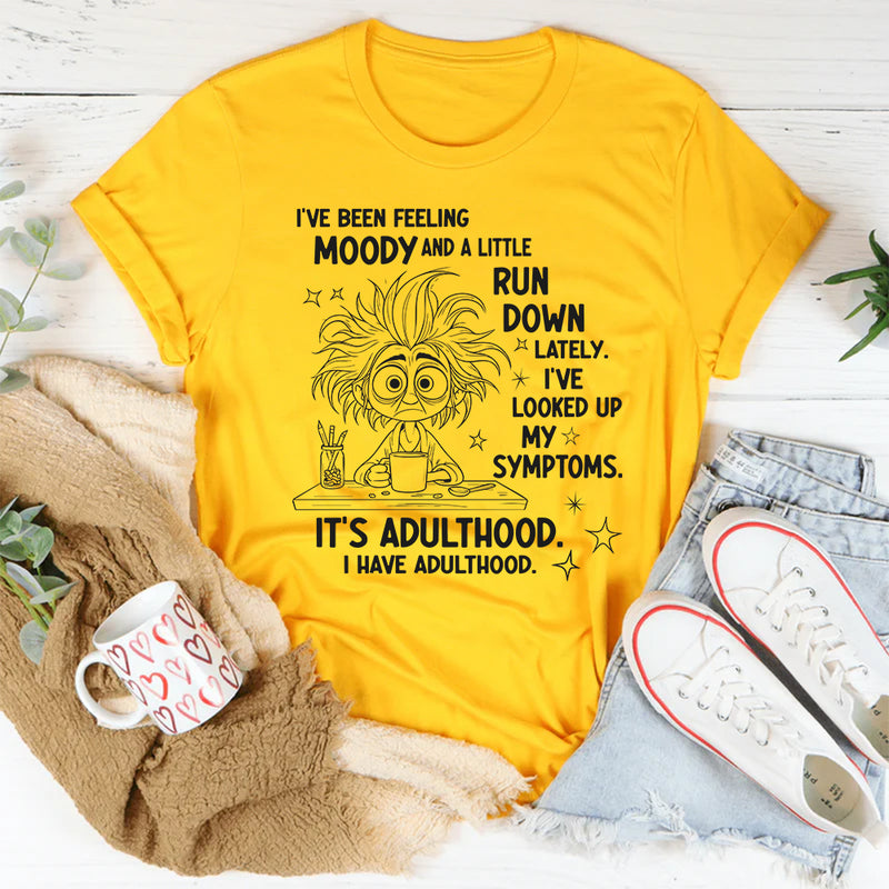 I've Been Feeling A Little Moody And Run Down T-Shirt