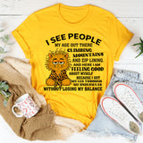 Climbing Mountains? I’m Just Conquering My Underwear – Funny T-Shirt