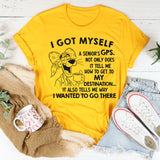 Senior's GPS Funny Aging Joke T-Shirt