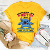 Short Girls Look Cute Until You Piss Them Off Then They’re Like a Chipmunk with Rabies T-Shirt