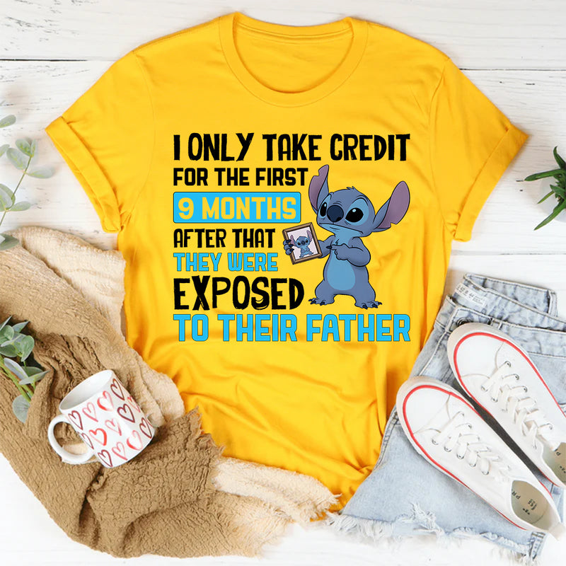 I Only Take Credit for the First 9 Months T-Shirt
