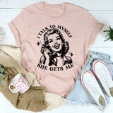 I Talk To Myself She Gets Me T-Shirt