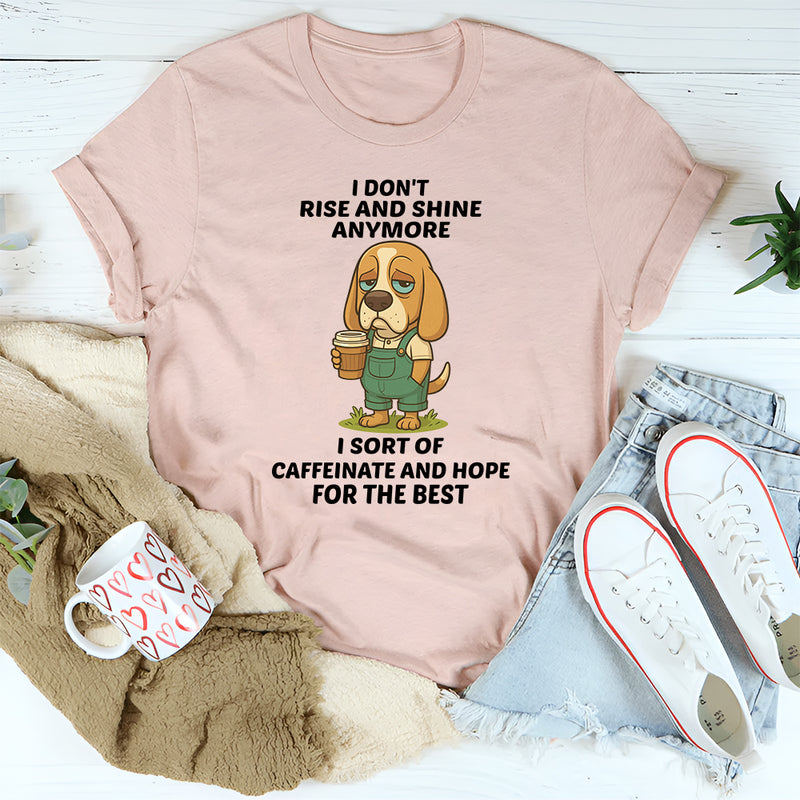 I Don't Rise And Shine Anymore T-Shirt