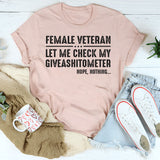 Female Veteran T-Shirt