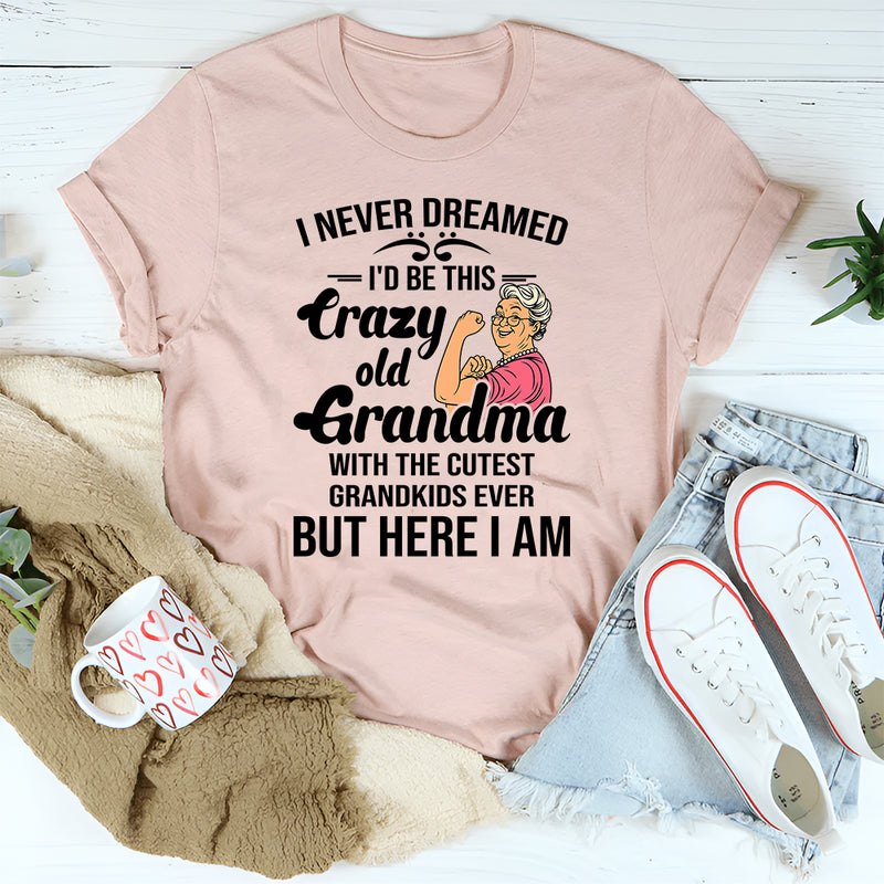 I Never Dreamed I'd Be This Crazy Old Grandma T-Shirt