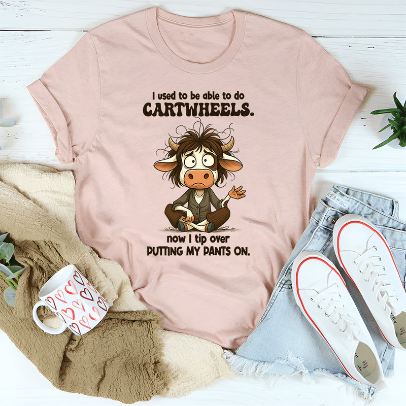 I Used To Be Able To Do Cartwheels, Now I Tip Over Putting My Pants On T-Shirt