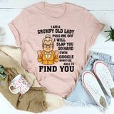 Grumpy Old Lady Warning T-Shirt