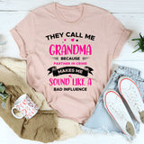 They Call Me Grandma Partner in Crime T-Shirt