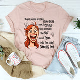 Stupid People Are Like Glow Sticks T-Shirt