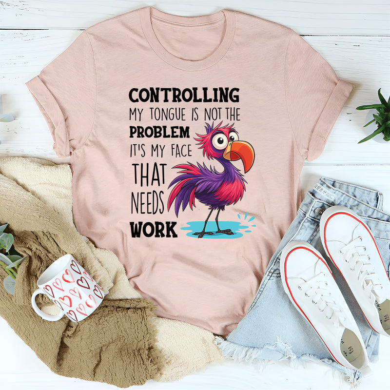 Controlling My Tongue Is Not The Problem T-Shirt