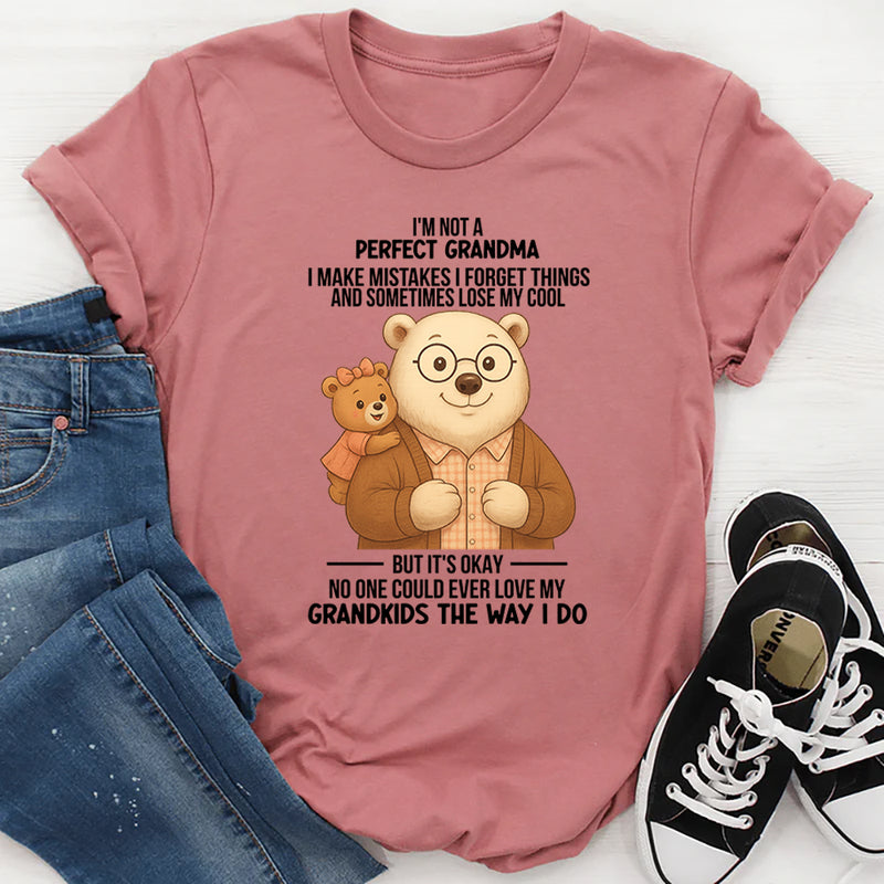I'm Not A Perfect Grandma I Make Mistake I Forget Thinks T-Shirt