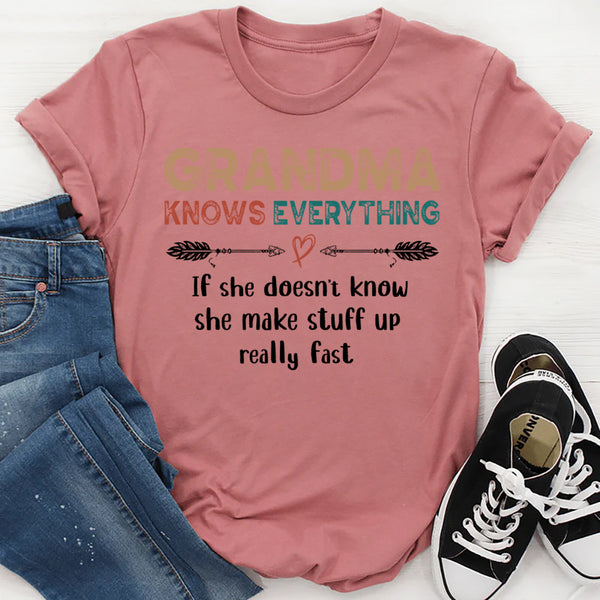 Grandma Knows Everything T-Shirt