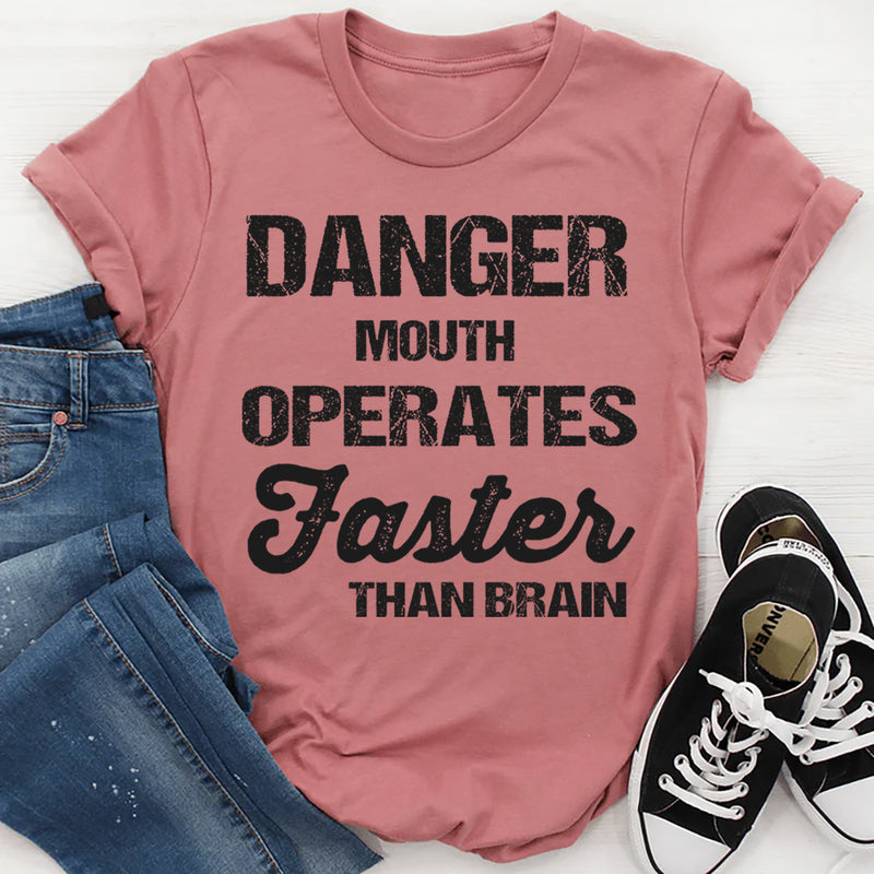 Danger Mouth Operates Faster T-Shirt