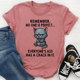 Remember No One Is Perfect T-Shirt