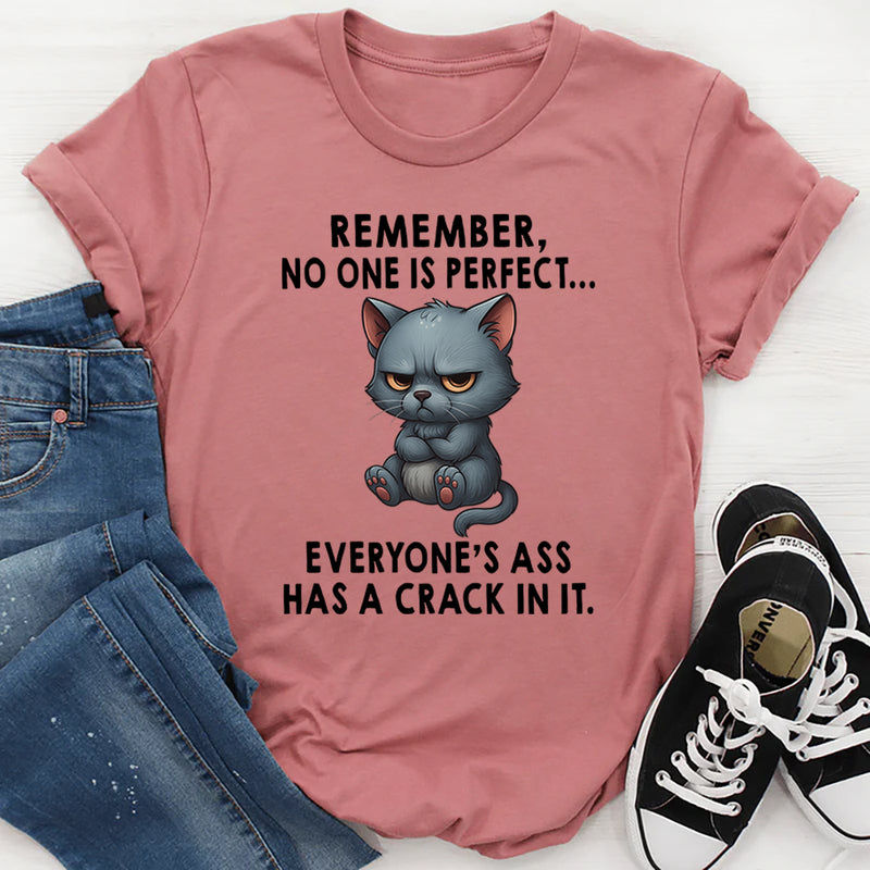 Remember No One Is Perfect T-Shirt