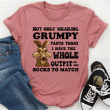 Grumpy Pants and Matching Socks T-Shirt