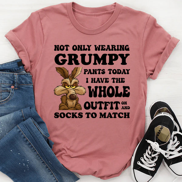 Grumpy Pants and Matching Socks T-Shirt
